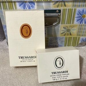NIB Trussardi Eau De Parfum and Savon Creme Parfume